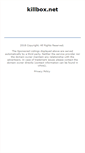 Mobile Screenshot of killbox.net